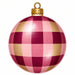 Pink & Gold Buffalo Check Ornament Door Hanger - PS-W-0333-DH-22