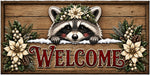 Welcome Christmas Raccoon - PS-W-0361