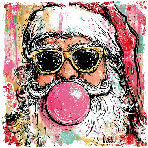 Preppy Bubblegum Santa - PS-W-0375
