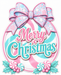 Pastel Peppermint Merry Christmas, PS-W-0063, 12in Sign For Wreath, Wood Wreath Sign - DecoExchange®