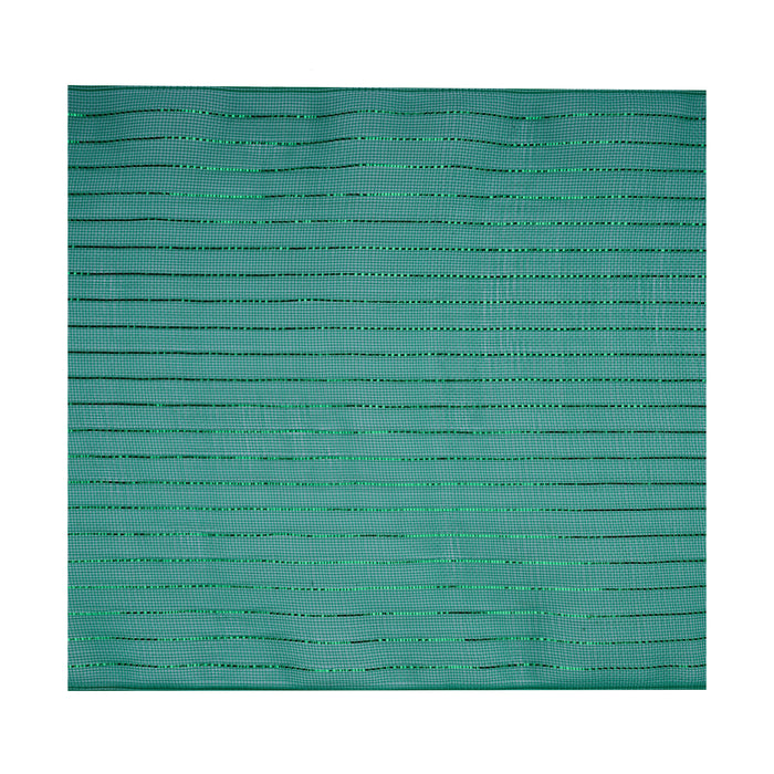 20"L X 10.5"W Fine Weave Met. Mesh Sheet 18Ea/Bg; Emerald With Emrld RF269206 - DecoExchange