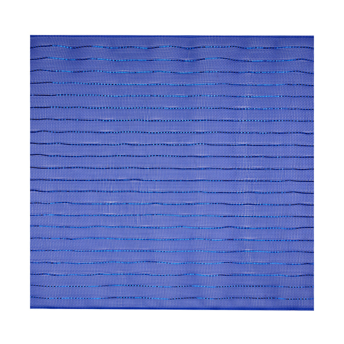 20"L X 10.5"W Fine Weave Met. Mesh Sheet 18Ea/Bg; Royal Blue With Ryl RF269225 - DecoExchange