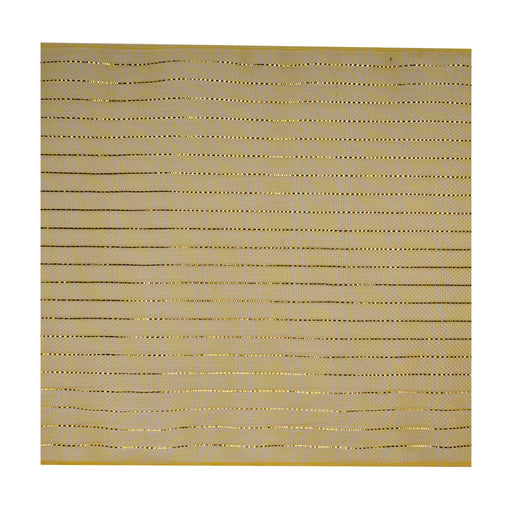 20"L X 10.5"W Fine Weave Met. Mesh Sheet 18Ea/Bg; Bright Gold/Gold RF2692KH - DecoExchange®