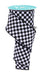 2.5"X10Yd Mini Check Black/White RGA1055X6 - DecoExchange®