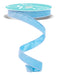 7/8"X10Yd Deluxe Velvet/Satin Backing Ice Blue RGE765848 - DecoExchange