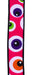 1.5"X10Yd Eyeballs Hot Pink/Multi RGF150611 - DecoExchange®