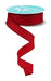 7/8"X10Yd Glitter Vertical Stripe Red RGF797024 - DecoExchange®