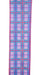 1.5"X10Yd Glitter Print Plaid White/Pink/Lav/Lt Blue RGH123322 - DecoExchange
