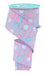 2.5"X10Yd Peppermint Stripes Lt Lav/White/Pink/Lt Blue RGH135813 - DecoExchange®