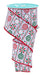 2.5"X10Yd Peppermint Stripes White/Red/Emerald RGH135867 - DecoExchange®