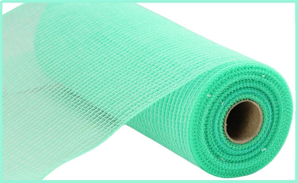 10.25"X10Yd Faux Jute/Pp Stripe Mint Green RY8312T9