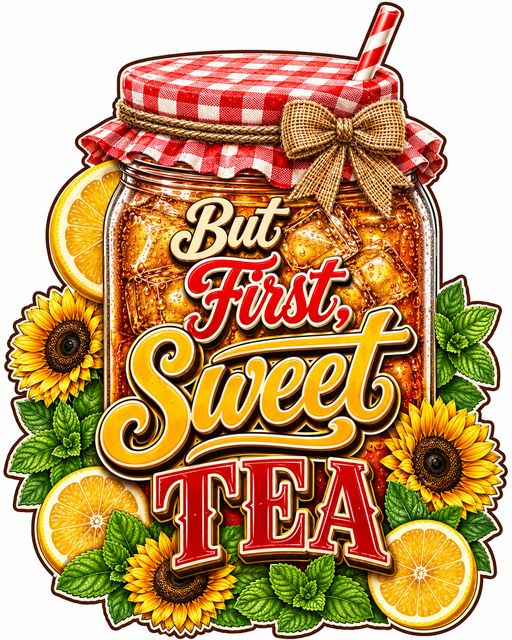But First Sweet Tea, PS-W-0056, 12in Sign For Wreath, Wood Wreath Sign
