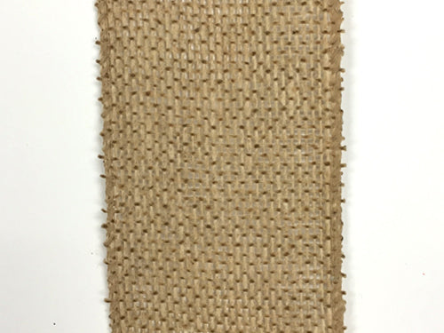 X501440-32: Faux Natural Burlap, 2.5"X50Yd - DecoExchange®