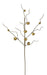 22"L Jingle Bell/Curly Twig Spray Antique Shiny Gold XC429108 - DecoExchange®