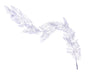 57"L Metallic Fern Leaf Garland Silver XG782726 - DecoExchange®