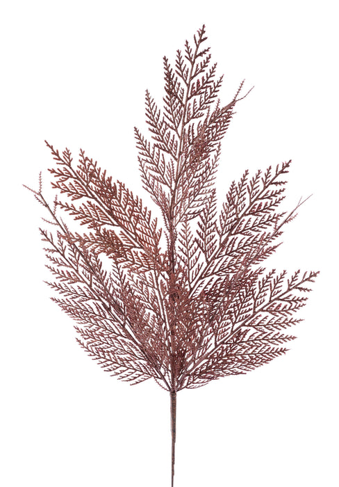 24.5"L Incense Cedar Spray Dark Brown XS223596 - DecoExchange