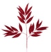 27"L Pointed Bay Leaf Spray Red XS2491E2