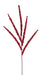 32 inch Glitter Amaranthus Spray Red XS868024