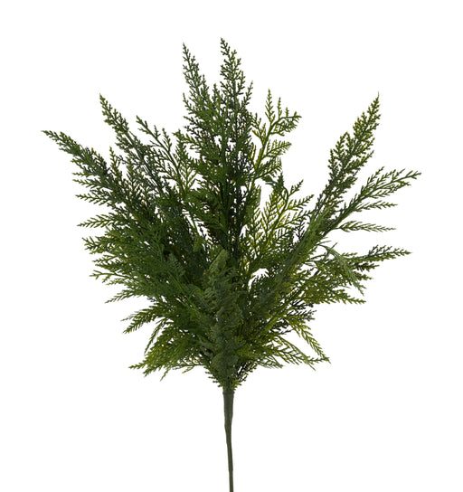 24"L Uv Protected Cypress Bush Green XV7718 - DecoExchange®