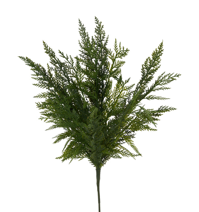 24"L Uv Protected Cypress Bush Green XV7718 - DecoExchange®