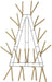 21"H X 13.75"W Pencil Work Santa Hat X15, Burlap XX7778W4