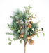 28"L Iced Pine/Glitter Leaf/Bell Spray Gold/Green XX8728 - DecoExchange®