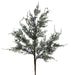 30"L Glttr Juniper/Jingle Bell Spray Green/Matte Silver XX889763