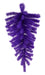 30" Teardrop, 70 Tips Purple XX930623