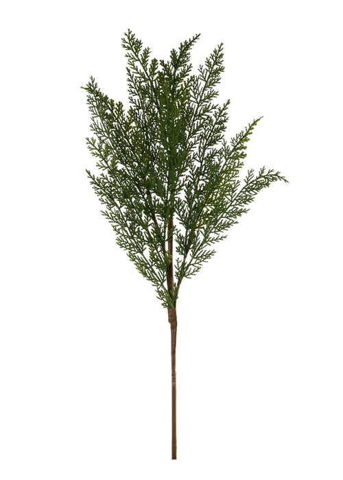31"L Arborvitae Spray Green XX9639 - DecoExchange®
