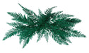 32"L Glitter Fern Swag Emerald Green XX971906 - DecoExchange