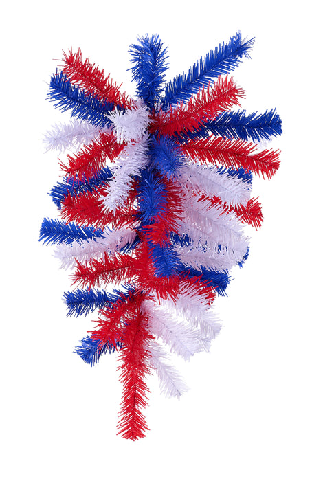 20" Teardrop, 45 Tips Red/White/Blue XX9865A1 - DecoExchange