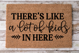 A Lot Of Kids In Here - Funny Door Mat - 30x18" Coir Door Mat - DECOE-CM-026 - DecoExchange