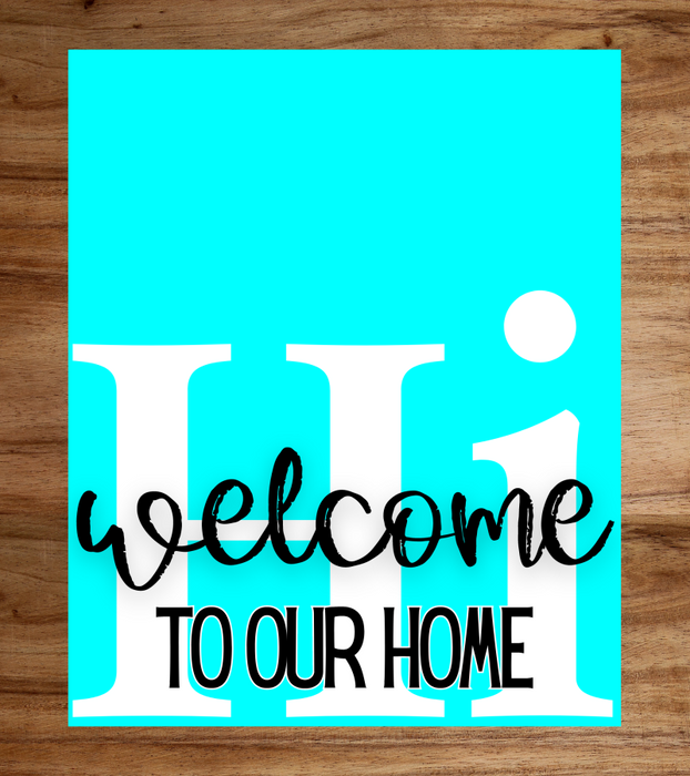 Aqua Hi Door Hanger Dco-01659-Dh-A 16X18’ Rectange Wood