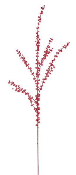 44"L Ilex Berry Spray Red/Brown EC4443