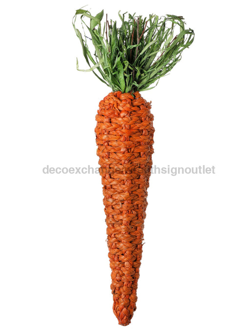 Basket Weave Easter Carrot 19.25’’ Mt25659-Orng Pick