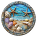 Beach Sign, DCO-102708, Sign For Wreath, 10" Metal Sign