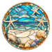 Beach Sign, DCO-102711, Sign For Wreath, 10" Metal Sign