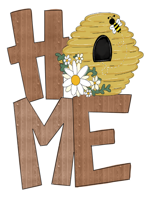 Bee Home Door Hanger Tww-W-0014 30’ Wood 22’