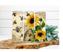 Bees and Sunflower Tumbler, Bee Hive Tumbler 20 oz Skinny Tumbler DECOETUMBLER-255 - DecoExchange®