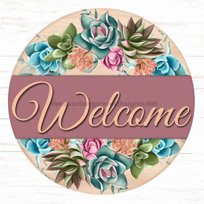 Blank Succulent Customize Your Own Sign Wood Sign Cr-138-Dh 18 Door Hanger 22