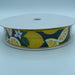 Blk Linen/Lemons-Flwrs, 1.5"X50Y 841-09-220 - DecoExchange