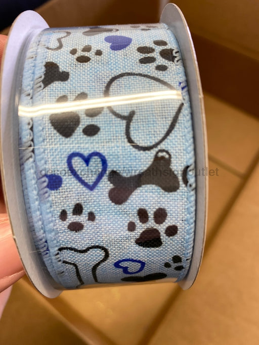 Blue Bone Paws Hrt Linen, 1.5X10 Q919609-25 - DecoExchange