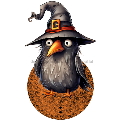 Bow Backer Fall Crow Wood Sign Bb-W-0142 13’ Wreath