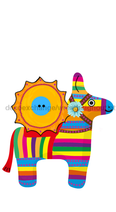 Bow Backer Fiesta Wood Sign Bb-W-0041 13 Wreath