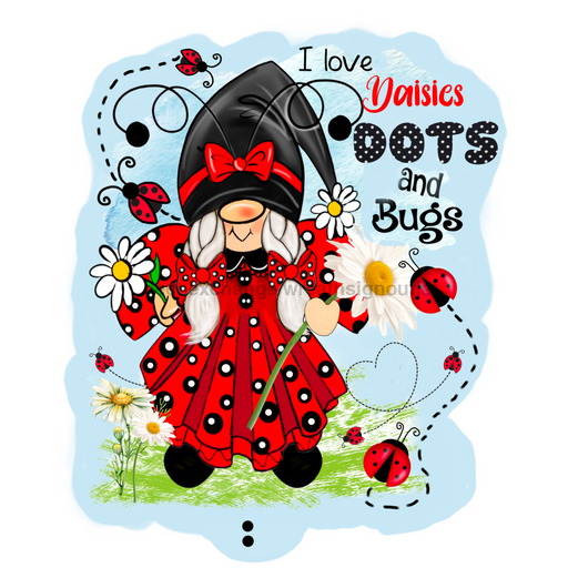 Bow Backer Lady Bug Wood Sign Bb - W - 0126 13’ Wreath