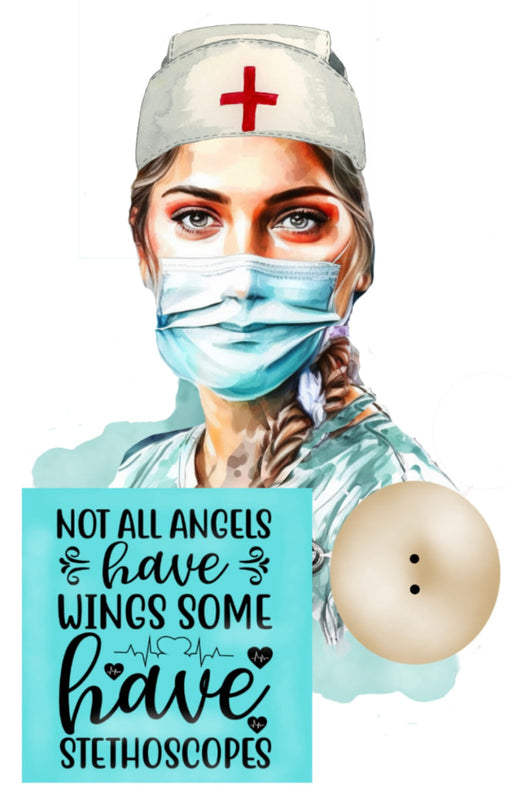 Bow Backer Nursing Wood Sign Bb-W-0053 13 Wreath