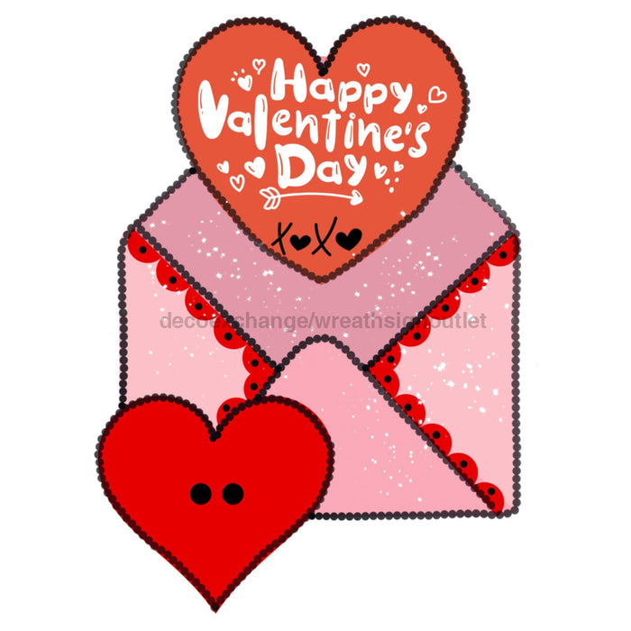 Bow Backer Valentine Wood Sign Bb-W-0028 13 Wreath