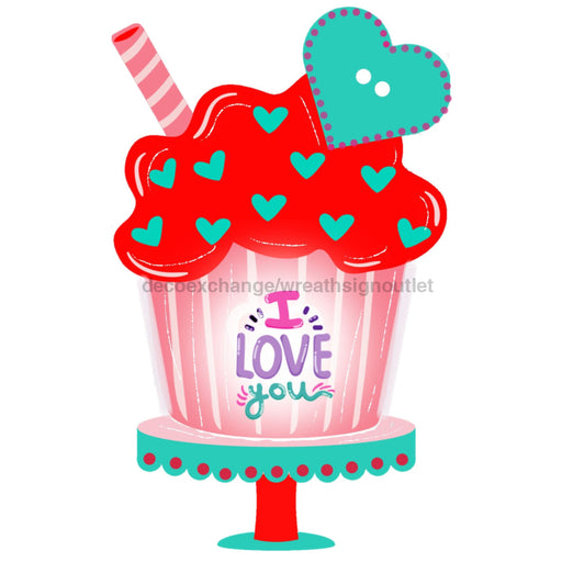 Bow Backer Valentine Wood Sign Bb-W-0030 13 Wreath