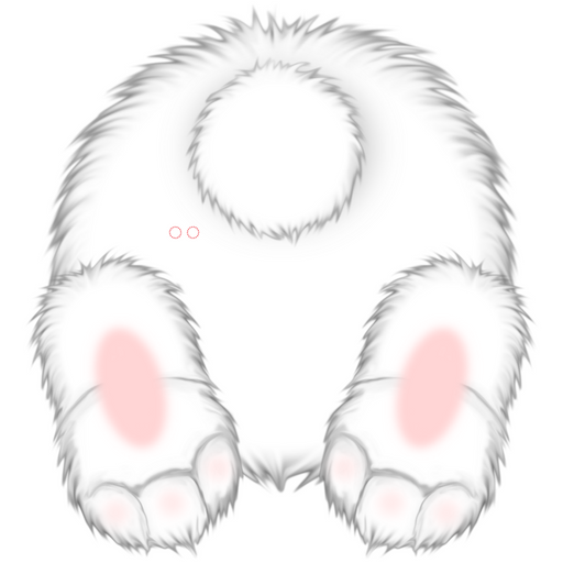 Bunny Butt Door Hanger Cut Bow Holes Wood Sign Decoe-W-903446 22