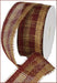 2.5"X20YD Woven Check Paper Mesh Burgundy/Natural RR600256